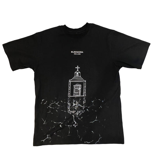 Church Reflection Black Tee
